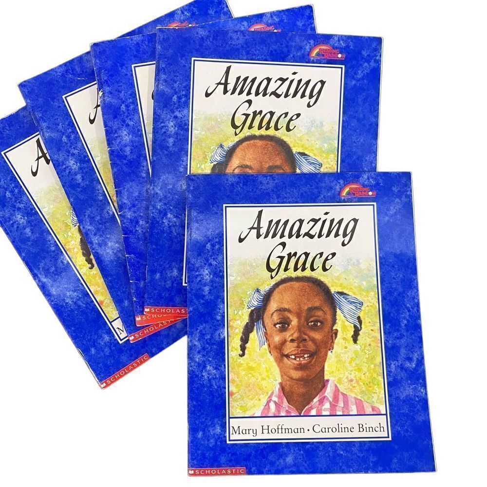 Amazing Grace Paperback Book Set of 5 Small Group Guided Reading Bundle